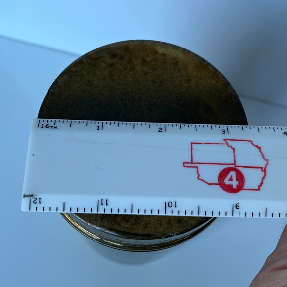 Vintage Brass Humidor Tobacco Tin Canister Bradley and Hubbard - Picture 13 of 15